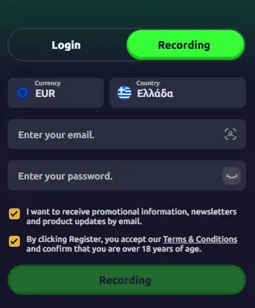 ferraplay casino registration